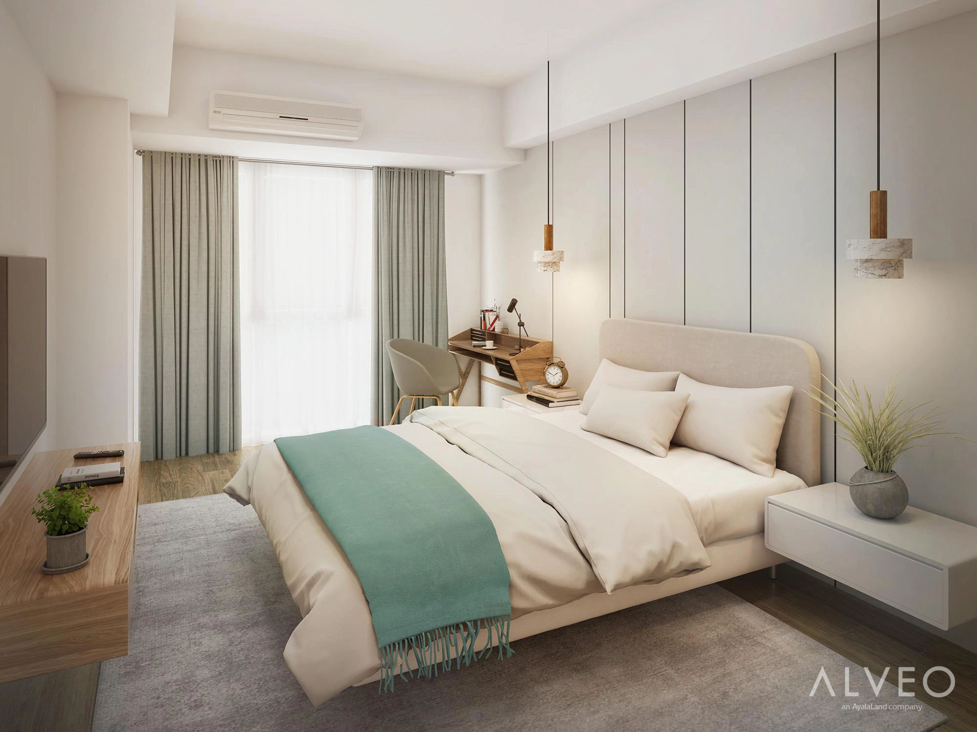 One-bedroom interior · Artist’s perspective