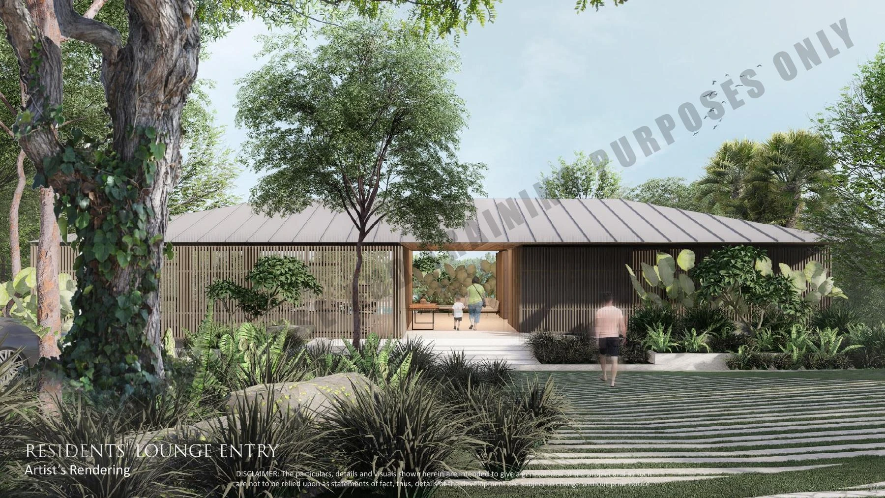 Residents’ lounge · Artist’s rendering