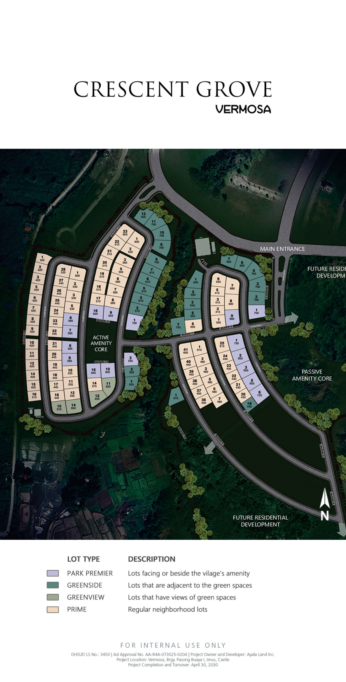 Crescent Grove Site Development Plan