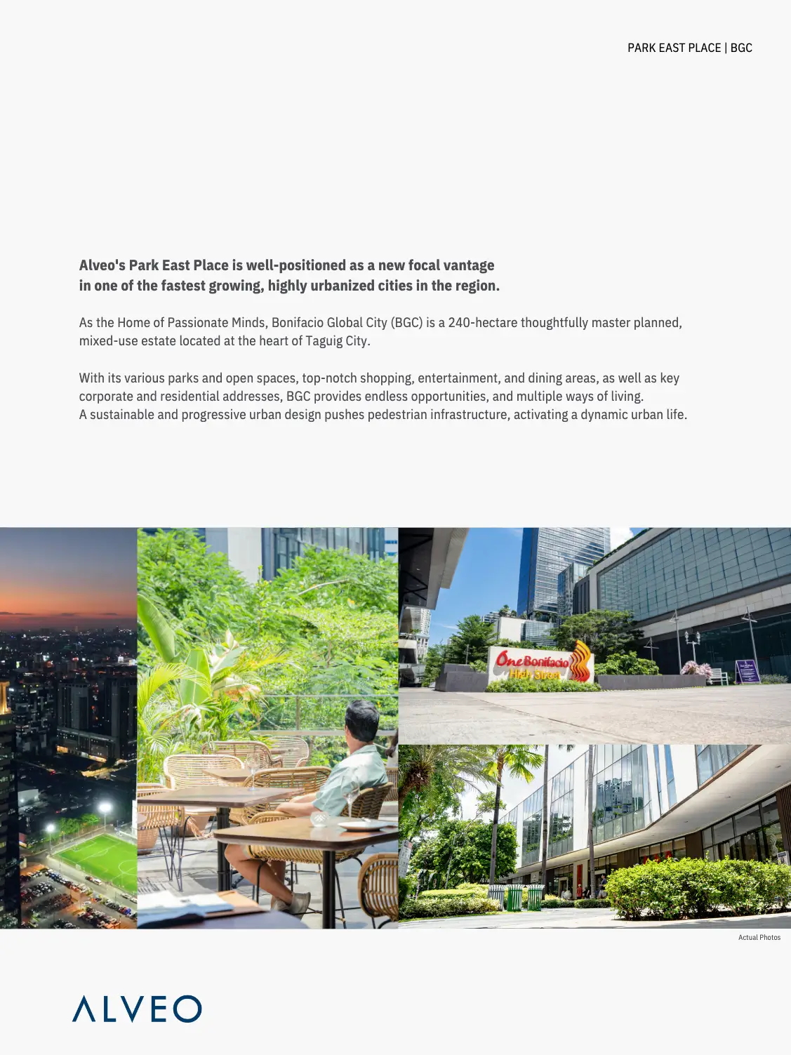 Park East Place Retail and Lifestyle Setting